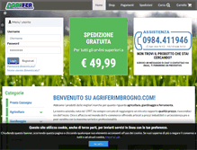 Tablet Screenshot of agriferimbrogno.com